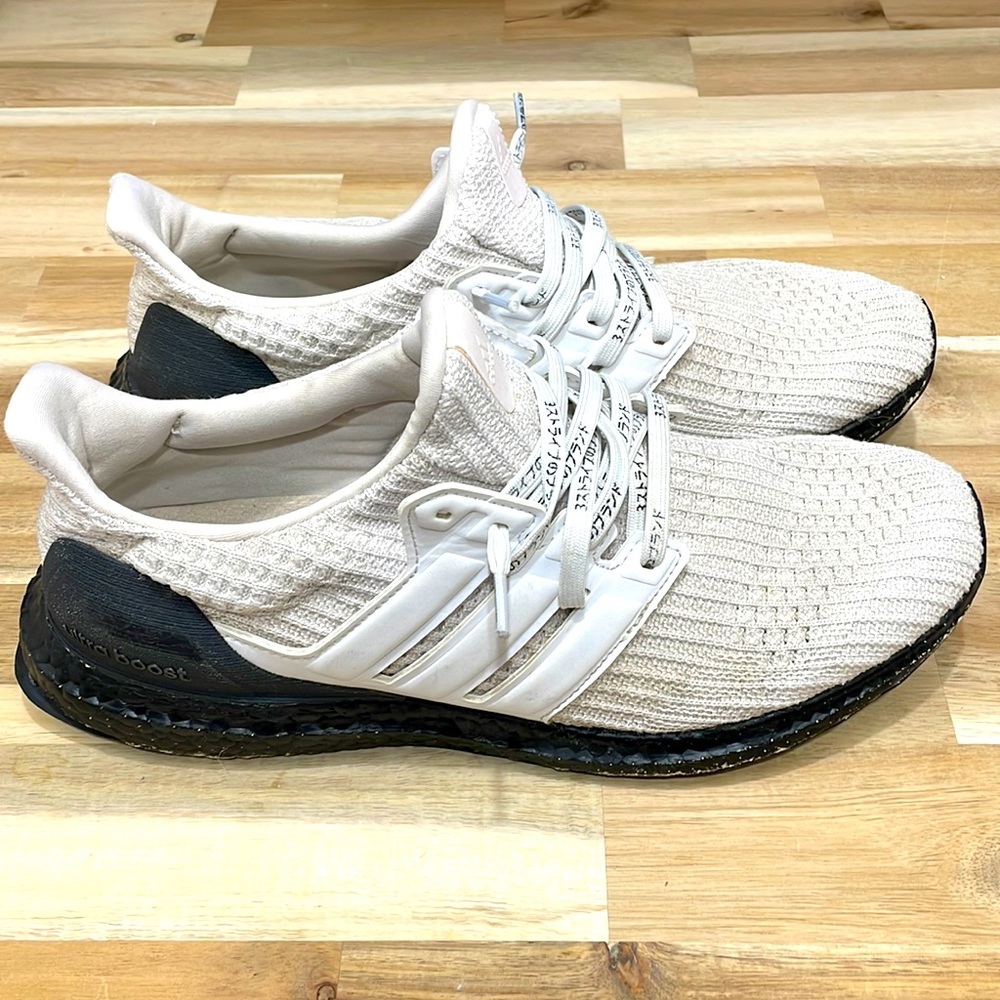 Adidas Ultraboost 4.0 white / black men’s size 9.5